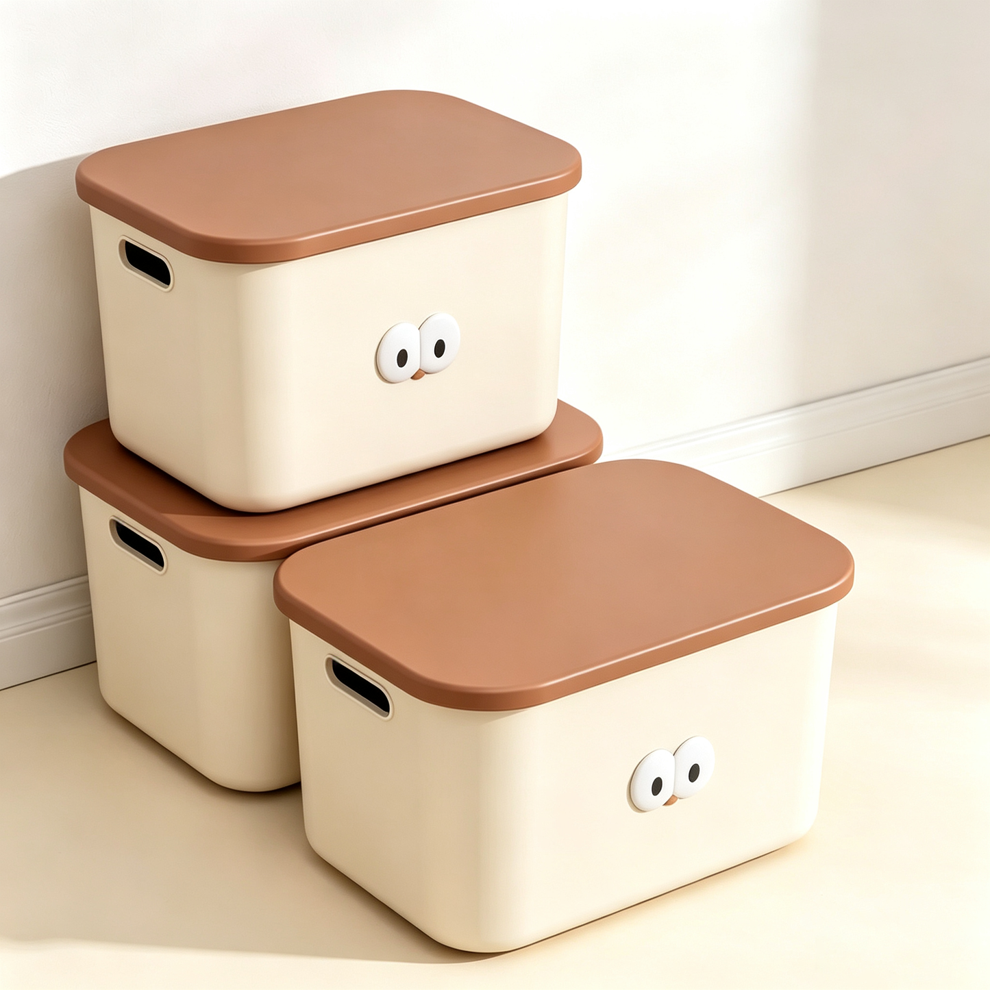 Cute Big-Eye Children's Toy Storage Box