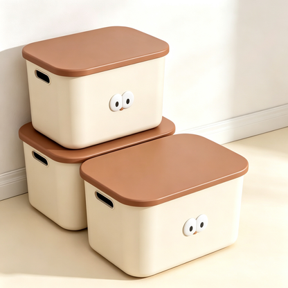 Cute Big-Eye Children's Toy Storage Box