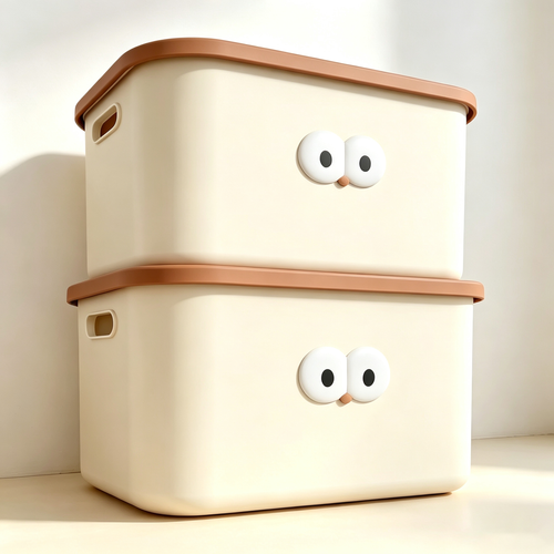 Cute Big-Eye Children's Toy Storage Box